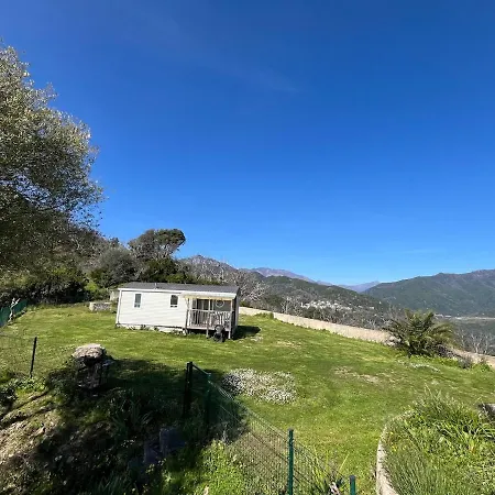 Panoramic Mountain View, Sea 15 Min Away With Ac Appartement